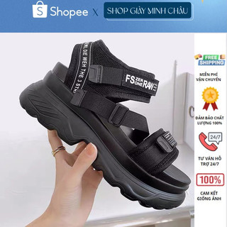Sandal nữ Hàn quốc quai hậu đế cao tôn dáng 104