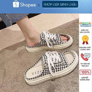 Giày sục thể thao mũi hở vải mềm , êm 104