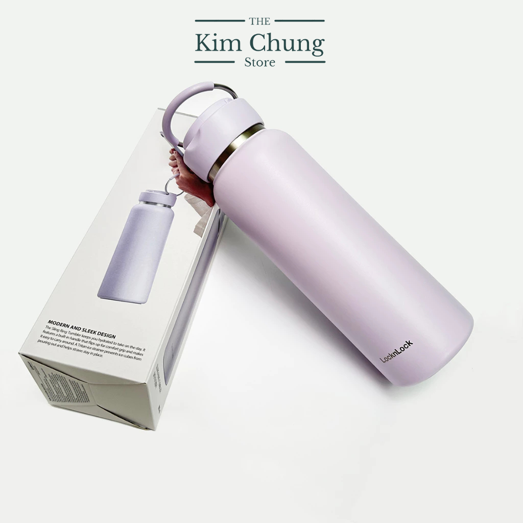 LHC4322 - Bình giữ nhiệt LocknLock Sling Ring Tumbler 800ml - Hàng chính hãng