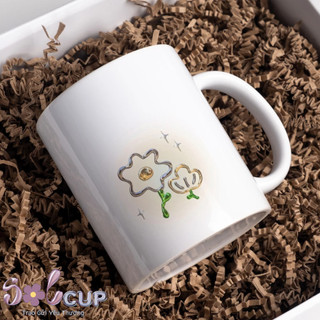 Cốc In Hình Theo Yêu Cầu, Cốc Sứ Uống Nước Có Quai Cầm Solcup HA05
