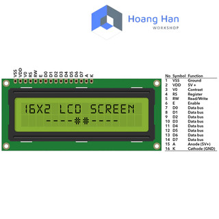 Màn Hình LCD1602 + Module I2C