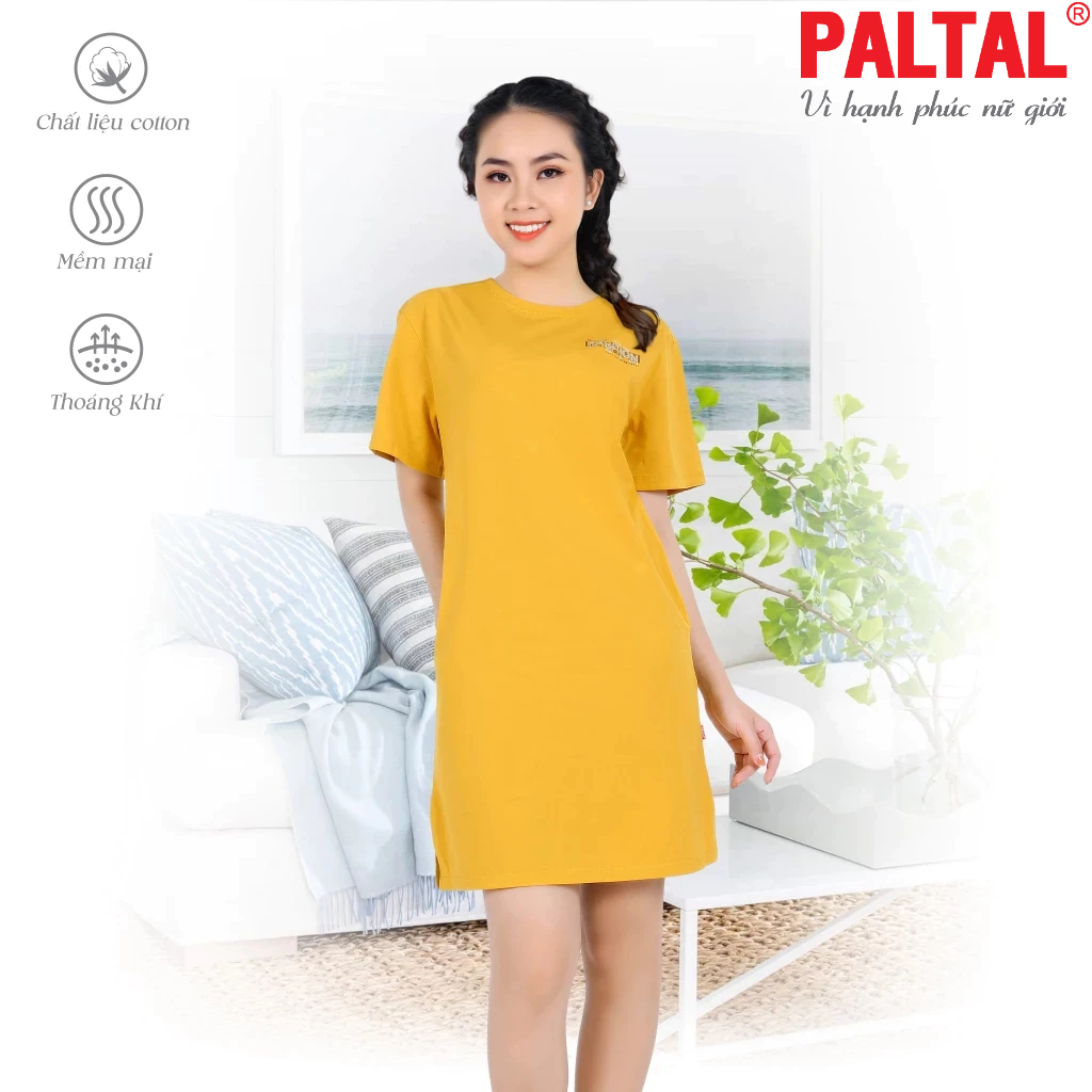 Váy đầm tay ngắn cotton 022p 2010