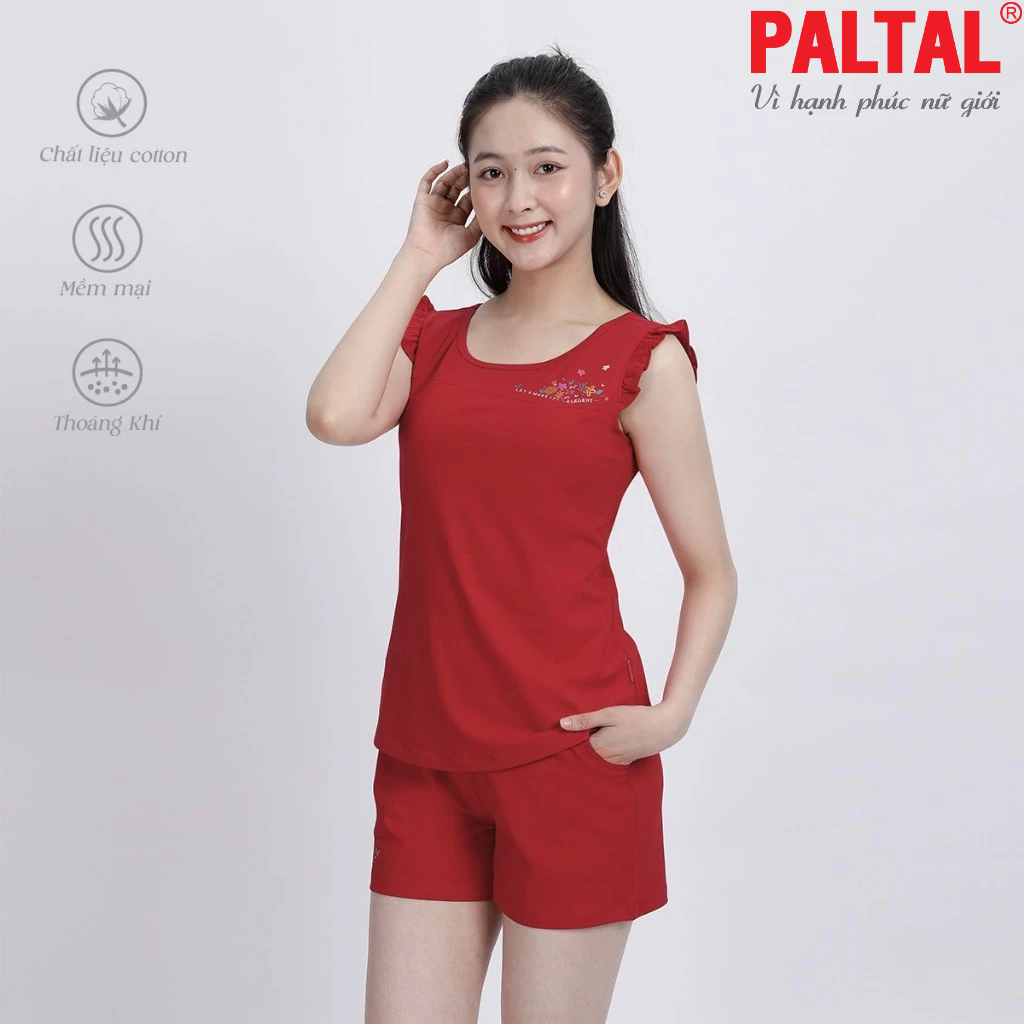 Bộ đùi không tay vải cotton 025p 5108