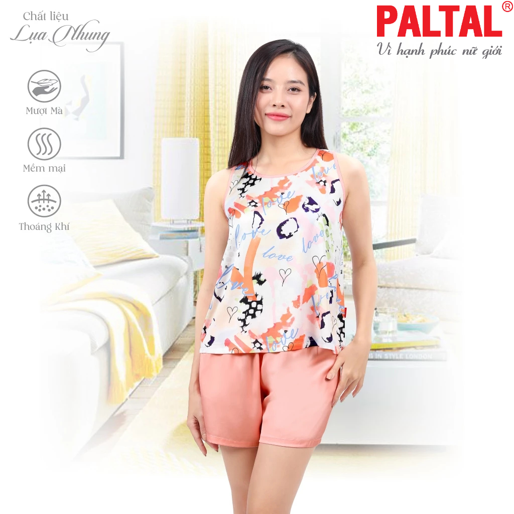 Bộ đùi không tay cao cấp lụa nhung 265p 2011