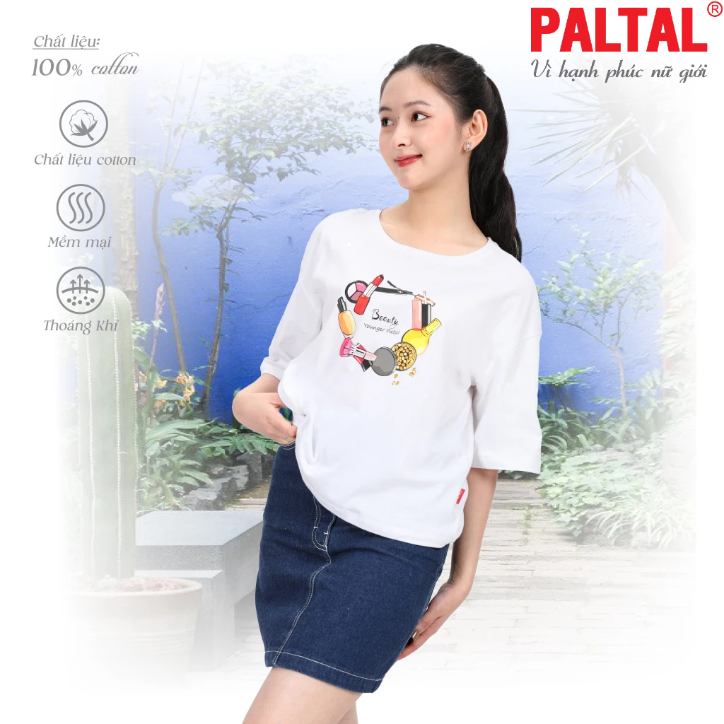 Áo thun tay ngắn Paltal cotton 020p 0226