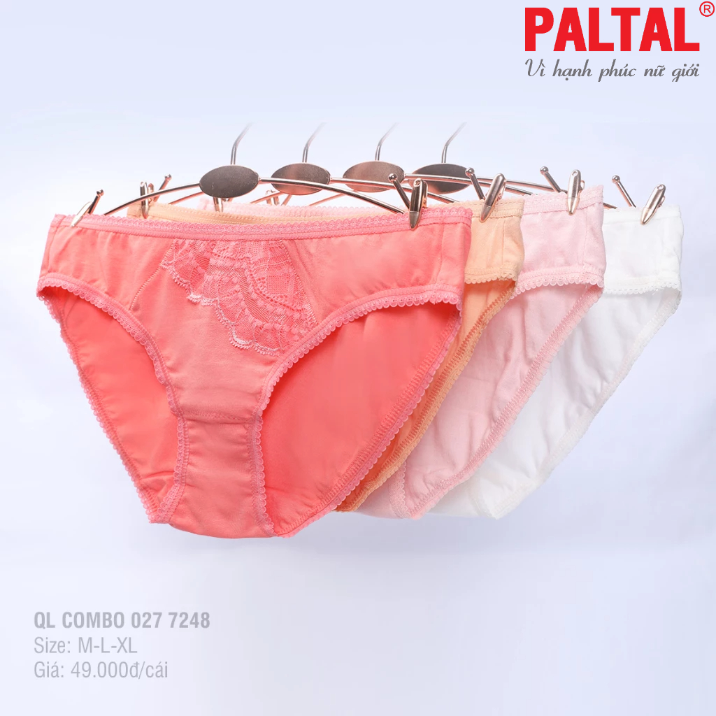 Combo 02-06-10 quần lót cotton 027p 7248
