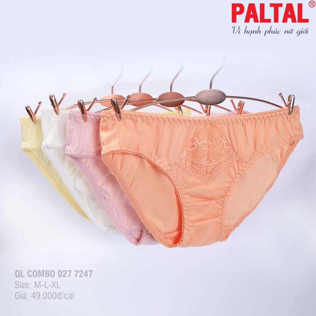 Combo 02-06-10 quần lót cotton 027p 7247
