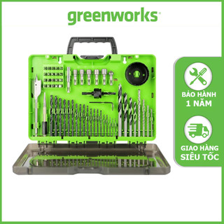 Bộ 60 mũi khoan greenworks - 3510902