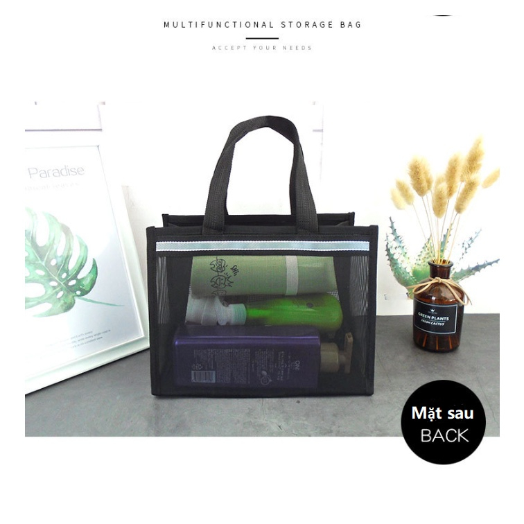 Túi xách bỉm sữa, túi xách đa năng, túi vải đa năng cho mẹ và bé