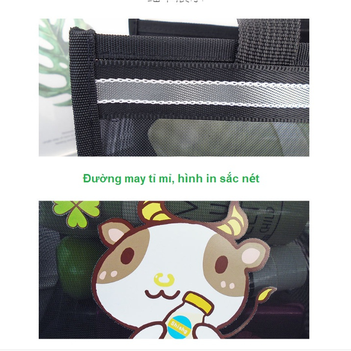 Túi xách bỉm sữa, túi xách đa năng, túi vải đa năng cho mẹ và bé