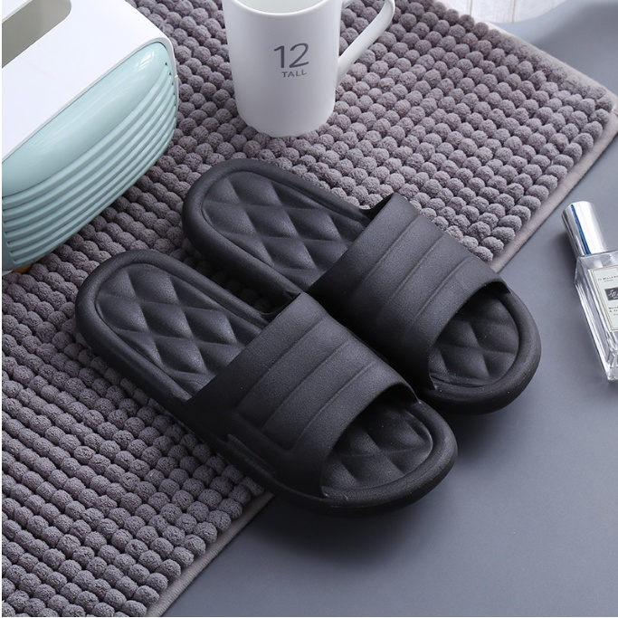 Dép đi trong nhà, văn phòng, spa mềm nhẹ êm chân bằng PVC dẻo đúc nguyên khối siêu bền