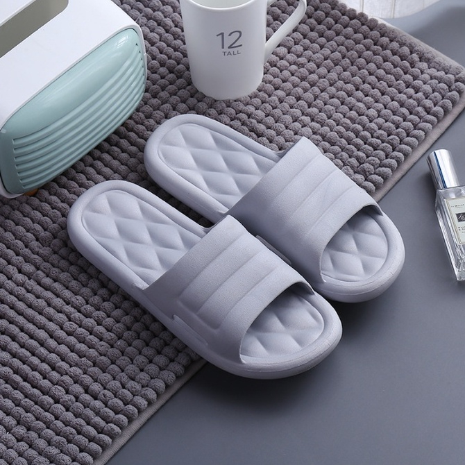 Dép đi trong nhà, văn phòng, spa mềm nhẹ êm chân bằng PVC dẻo đúc nguyên khối siêu bền