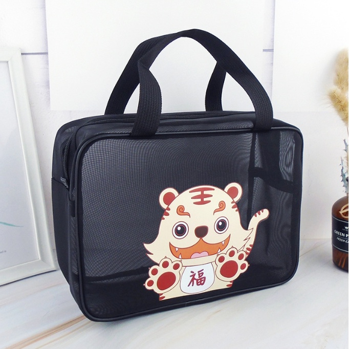 Túi xách bỉm sữa, túi xách đa năng, túi vải đa năng có khóa kéo cho mẹ và bé