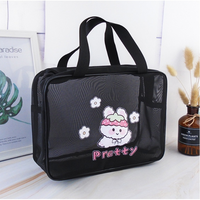 Túi xách bỉm sữa, túi xách đa năng, túi vải đa năng có khóa kéo cho mẹ và bé