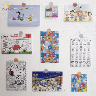 Set postcard Snoopy và những người bạn