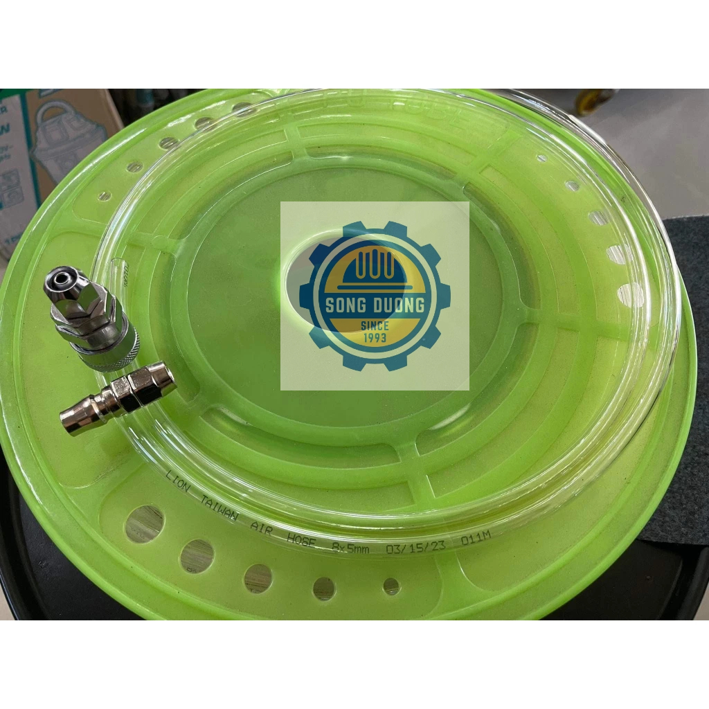 [Chính Hãng] Dây hơi 5x8 trắng dùng máy nén khí