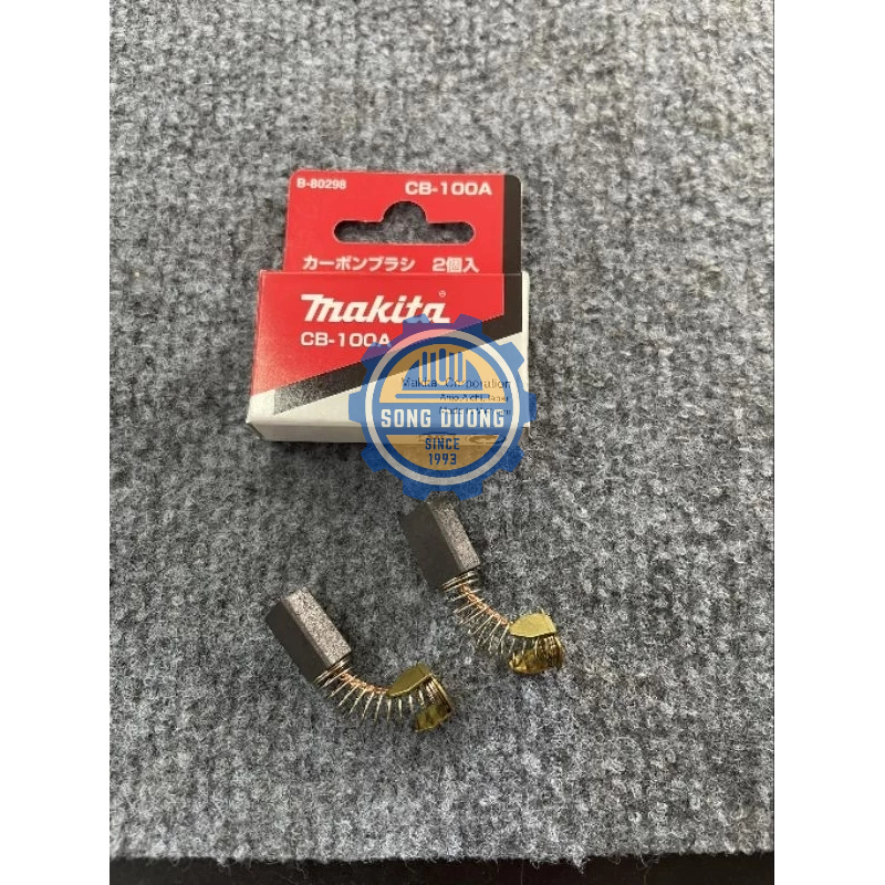 Chổi Than CB-100A Makita B-80298 Chính Hãng dùng máy mài Makita