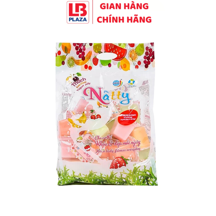Thạch sữa chua Natty không quai xách 972g