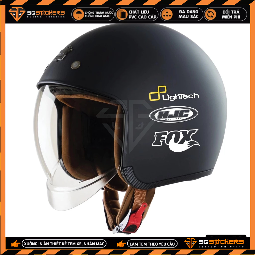 Sticker Chủ Đề Logo Redbull, Showa, Lightech | LG10 | Tem Dán Trang Trí Xe Máy, Xe Điện, Mũ Bảo Hiểm, Laptop, Điện Thoại