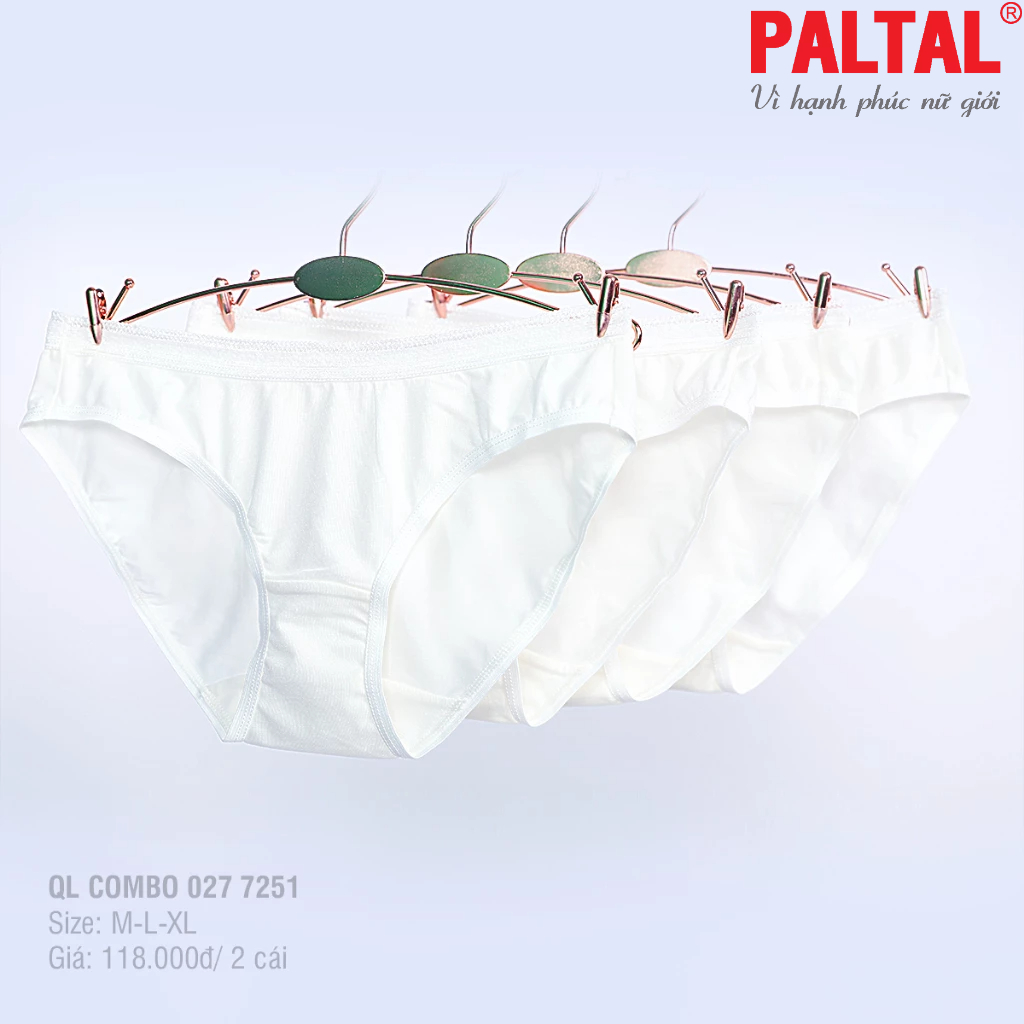 Combo 02-06-10 quần lót cotton 027p 7251