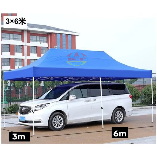 Nhà Bạt Di Động 3M x 4,5M Che Nắng, Che Mưa Ngoài Trời, Khung Thép Sơn Tĩnh Điện Chống Rỉ