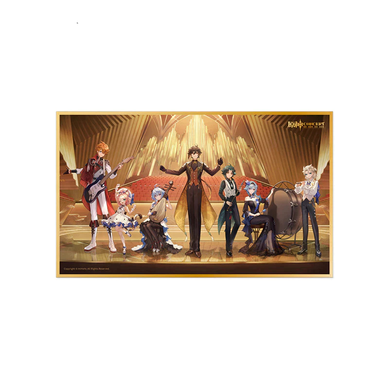 Tranh Shikishi Trưng Bày Genshin Concert 2023