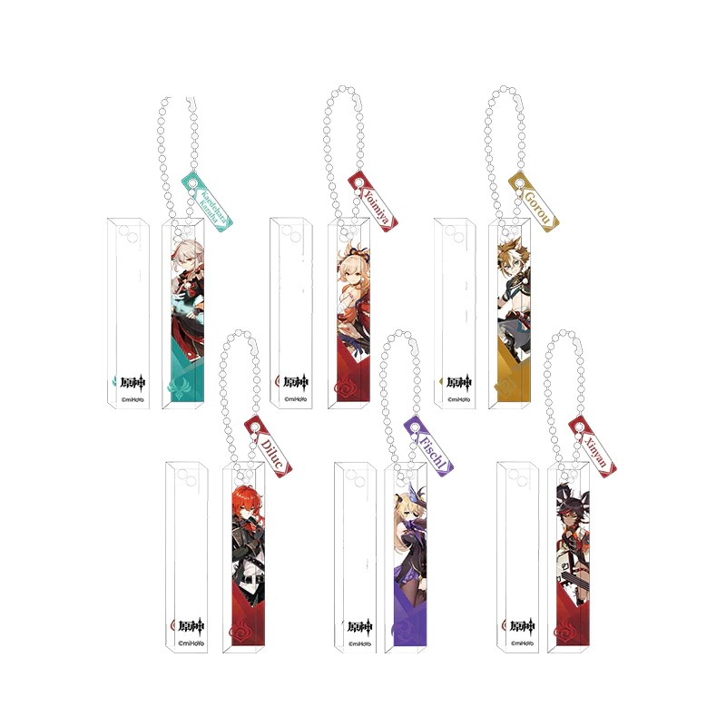 Móc Khóa Treo Nhân Vật Genshin Impact x Ipstar