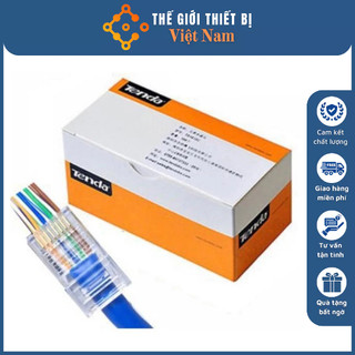 Hạt mạng xuyên thấu tenda amp tplink chân đồng chất lượng cao