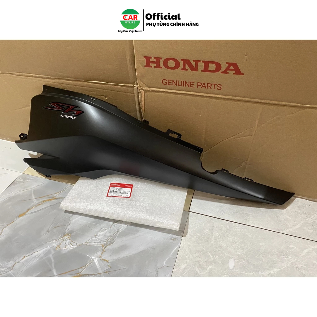 Bộ ốp sườn bên trái - ốp hông HONDA SH 150 năm 2016-2019 màu Đen nhám. *NHA76M* 83300K77V50ZA
