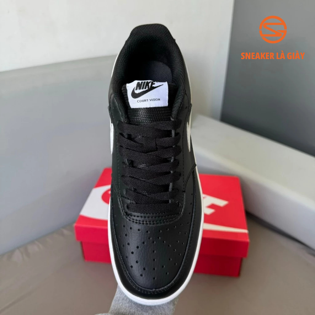 Giày Sneaker AF1 Court Vision Low Nature Black DH2987-001 - FULLBOX BẢN ĐẸP