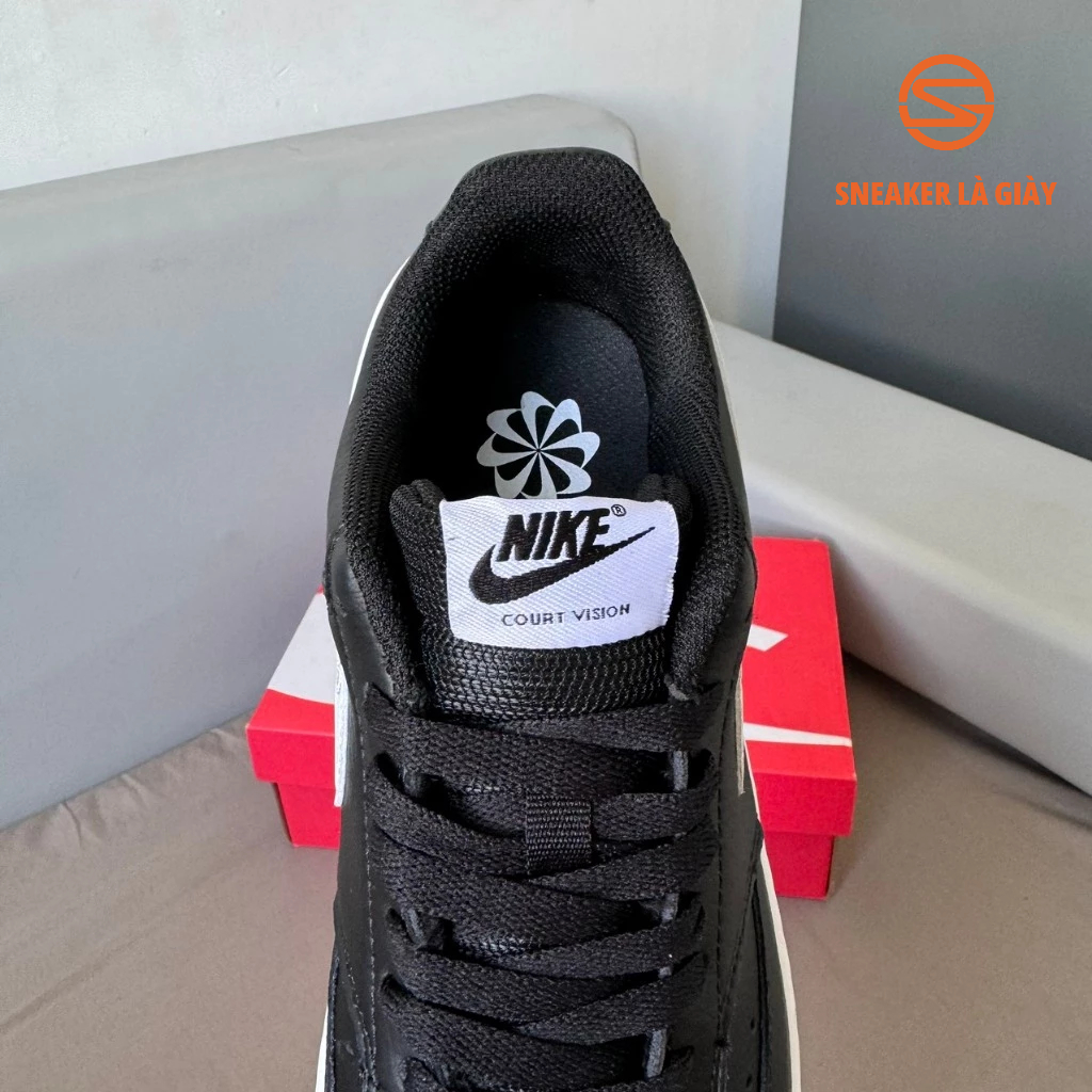 Giày Sneaker AF1 Court Vision Low Nature Black DH2987-001 - FULLBOX BẢN ĐẸP
