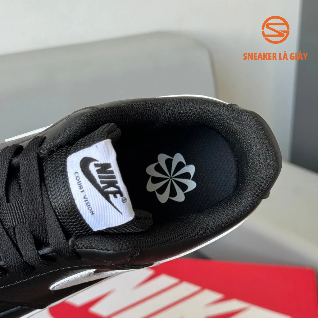 Giày Sneaker AF1 Court Vision Low Nature Black DH2987-001 - FULLBOX BẢN ĐẸP
