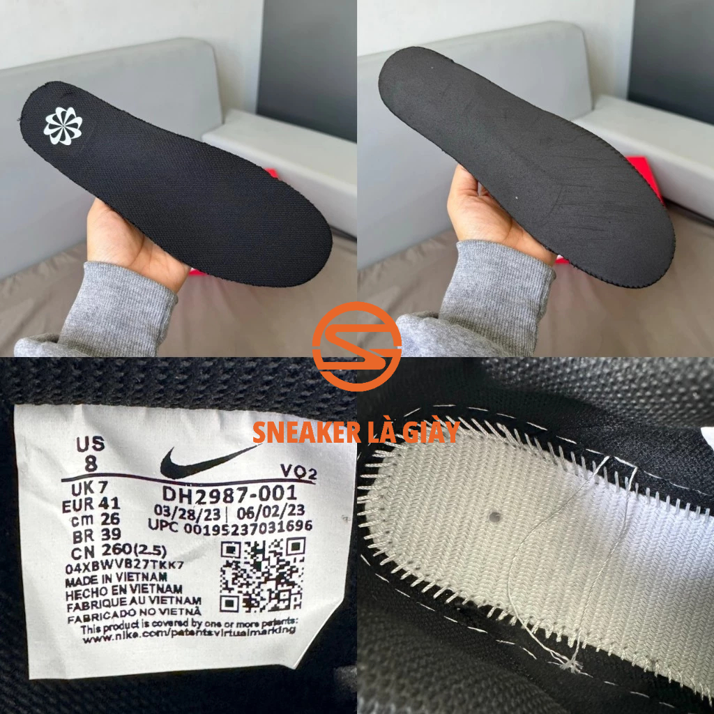 Giày Sneaker AF1 Court Vision Low Nature Black DH2987-001 - FULLBOX BẢN ĐẸP