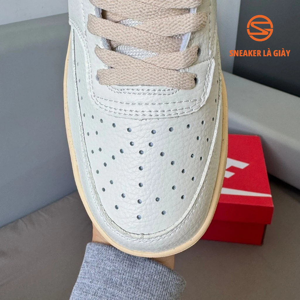 Giày Sneaker AF1 Court Vision Low Next Nature Sail Dark FB8942 133 - FULLBOX BẢN ĐẸP