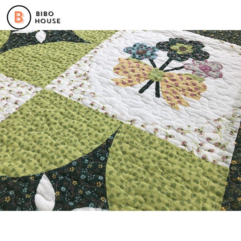 Thảm lót sàn cotton Hàn Quốc, 100% cotton, kích thước 160*200 rất tiện dụng và sang trọng