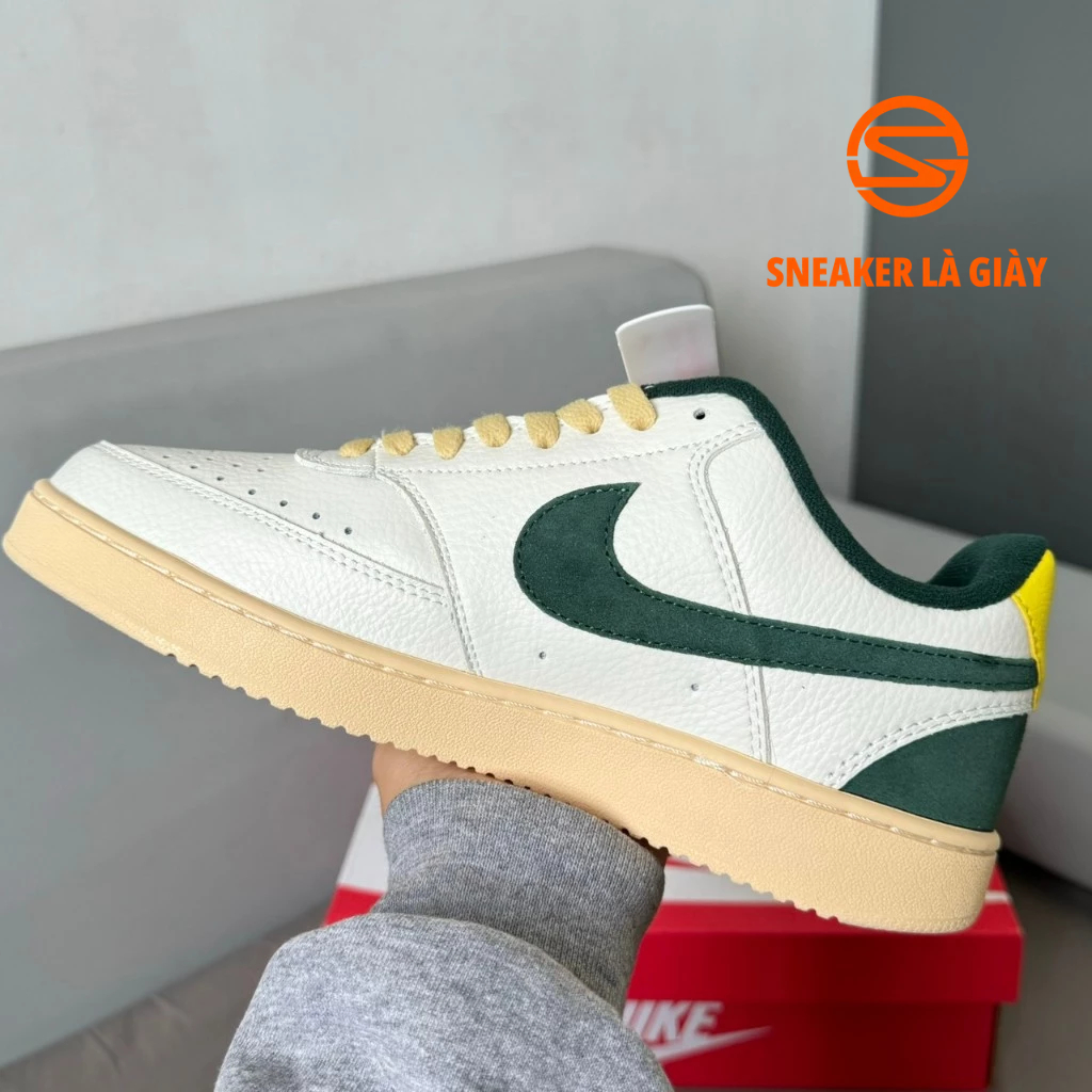 Giày Court Vision Low Sail Pro Green Yellow FD0320-133 - Fullbox | BẢN CAO CẤP