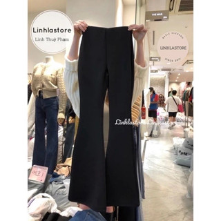 QUẦN LEGGING ỐNG LOE ULZZANG HÀN QUỐC (kèm ảnh thật)