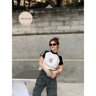 Áo thun babytee “ekg” phong cách ulzzang hàn quốc