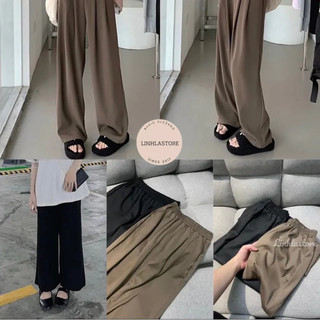 Quần suông kaki đũi chéo xuất hàn phong cách ulzzang ( ảnh thật)