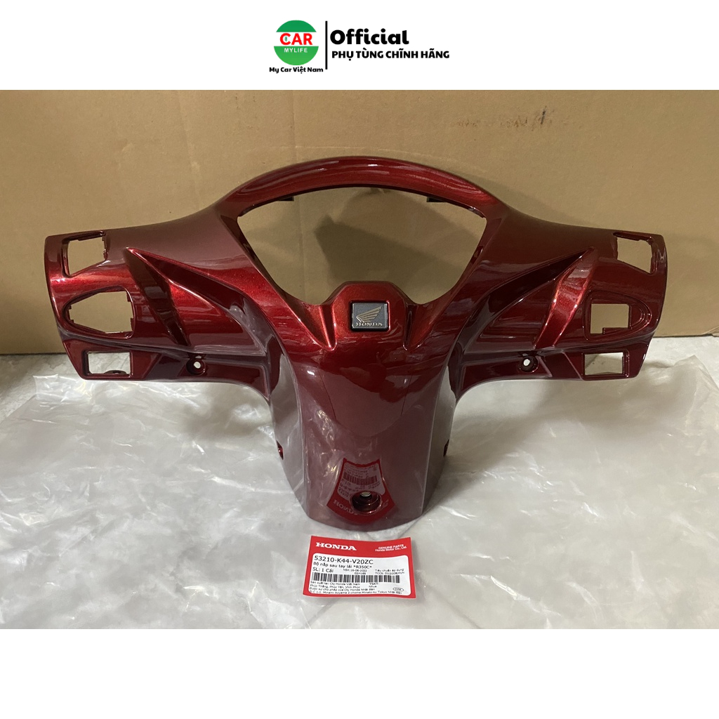Nắp ốp sau tay lái - gáy HONDA VISION năm 2014-2016-2018-2020 màu Đỏ mận. *R350C* 53210K44V20ZC