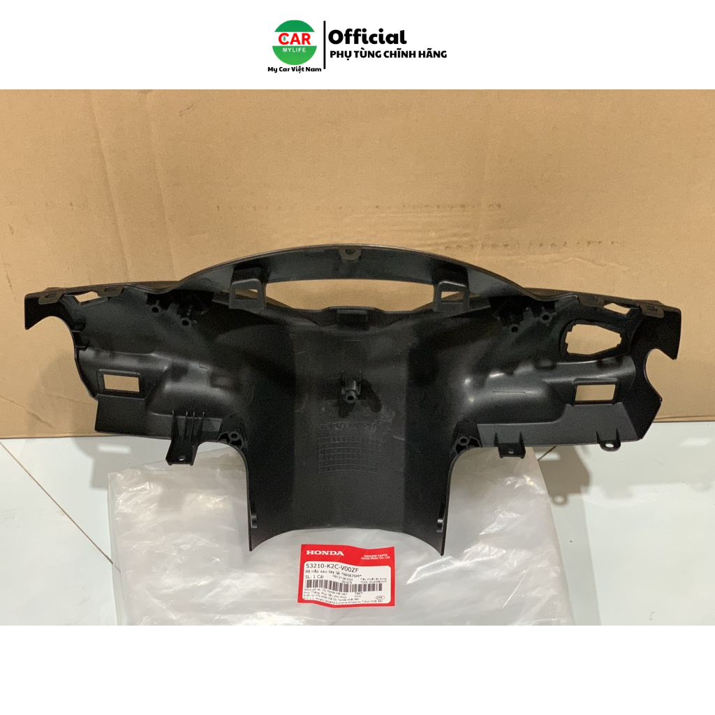 Nắp ốp sau tay lái - gáy HONDA VISION năm 2021-2022-2023 màu Đen nhám. *NHA76M* 53210K2CV00ZF