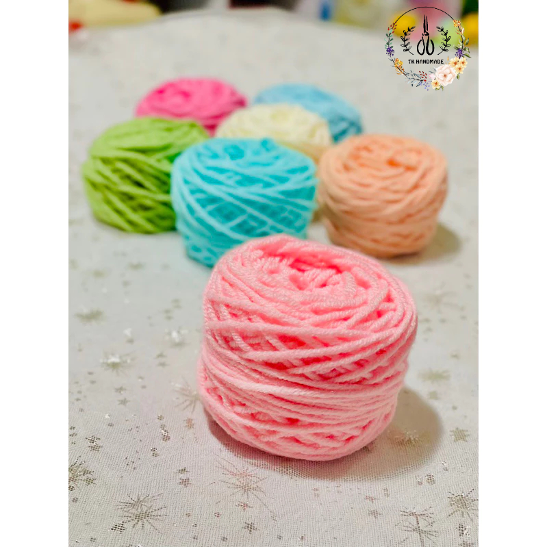 Len milk cotton mác đen chiết lẻ 1/5 cuộn bảng màu 1 (Màu 1- 50)