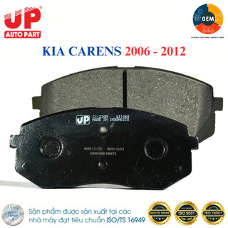 Má phanh, bố thắng đĩa trước ô tô kia carens đời 2006 - 2012 - up parts oem