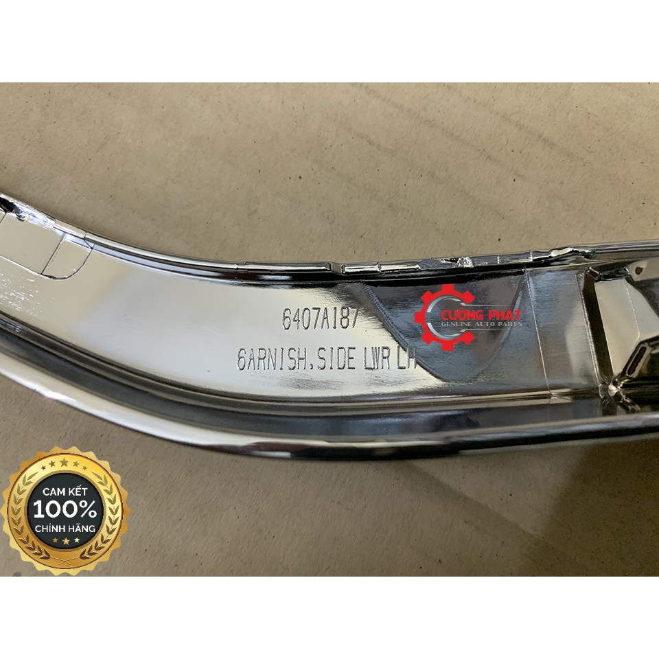 Nẹp mạ cản trước Mitsubishi Xpander 2018-2021 6407A185, 6407A186, 6407A187, 6407A188