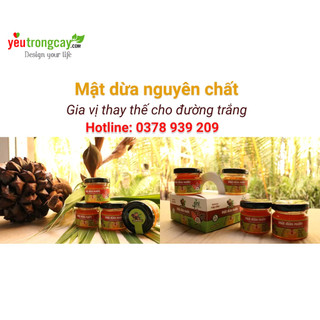 Mật dừa nước tinh chất Hộp 04 hũ mini