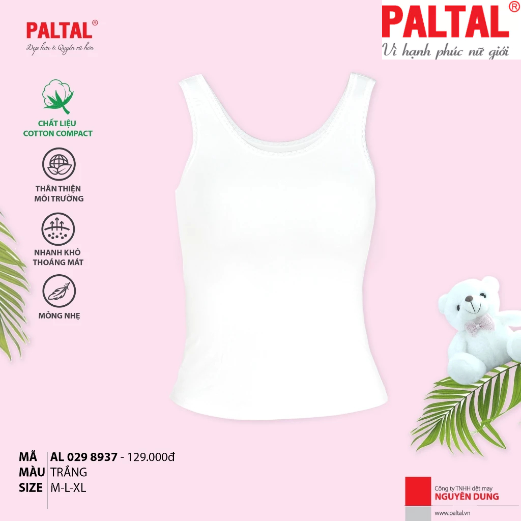 Áo lót lá 029p 8937 học sinh cấp 3 cotton compact