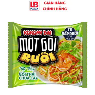Mì trộn Kokomi đại 1 gói rưỡi Thái chua cay 134g