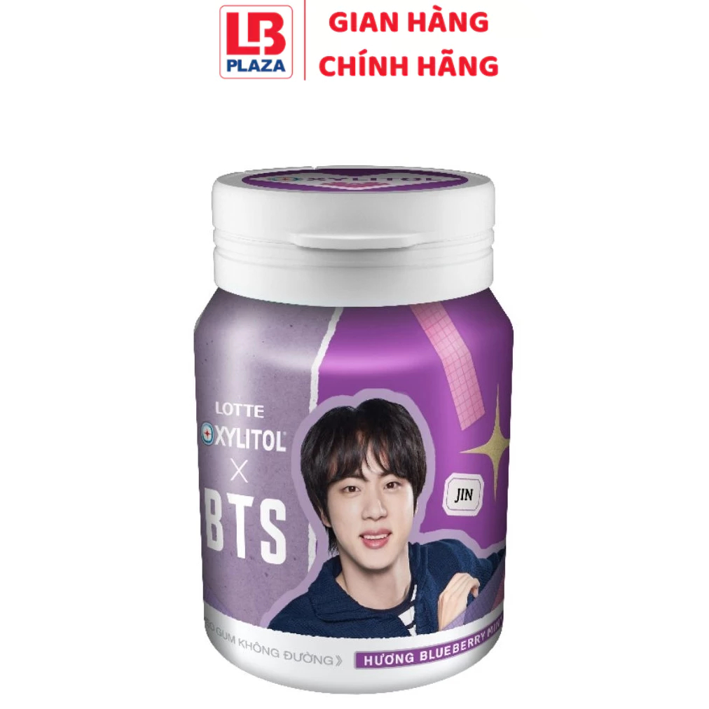 Lọ Xylitol 58g Blueberry Mint