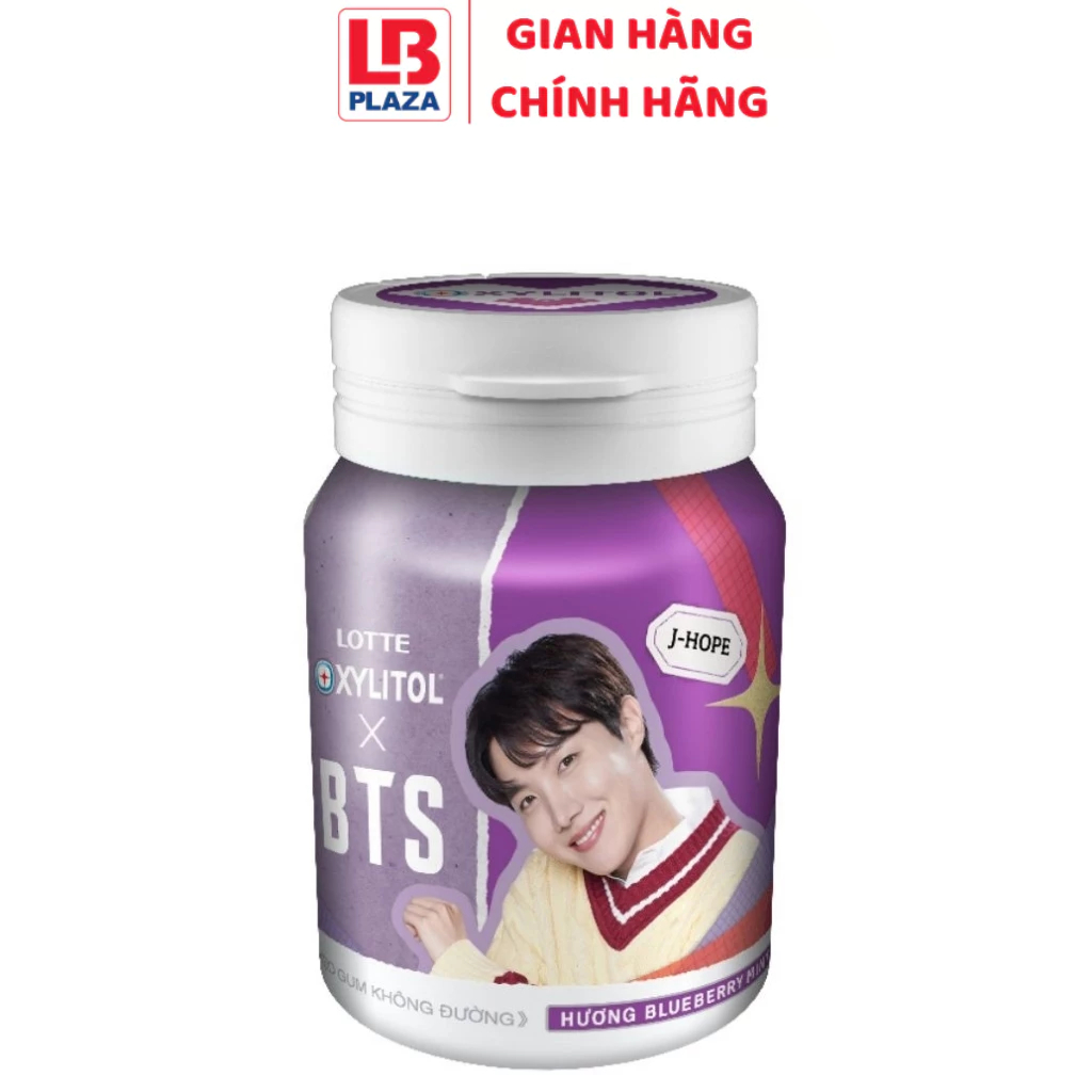 Lọ Xylitol 58g Blueberry Mint