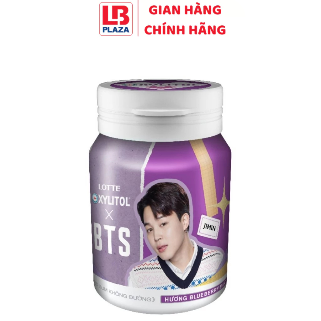 Lọ Xylitol 58g Blueberry Mint